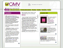 Tablet Screenshot of gmv-conseil.fr
